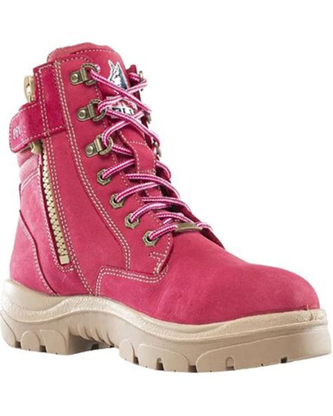 Steel Blue Womens Southern Cross® Zip Steel Toe。